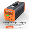 Onde sinusoïdale pure 1000W Max 1030W AC avec centrale électrique portable à intégration d'onduleur UPS